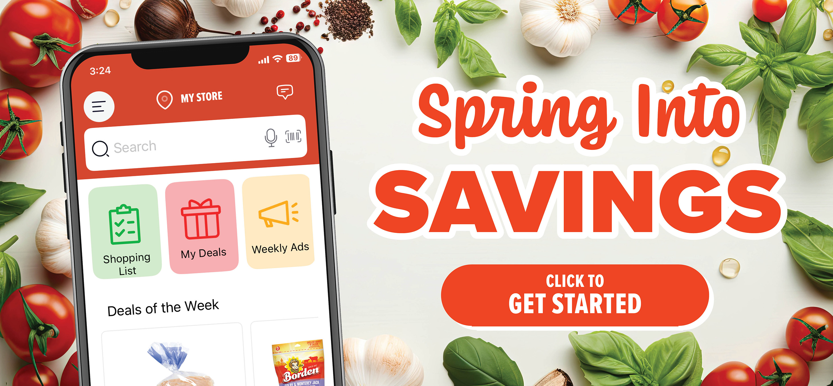 view digital coupons in our app