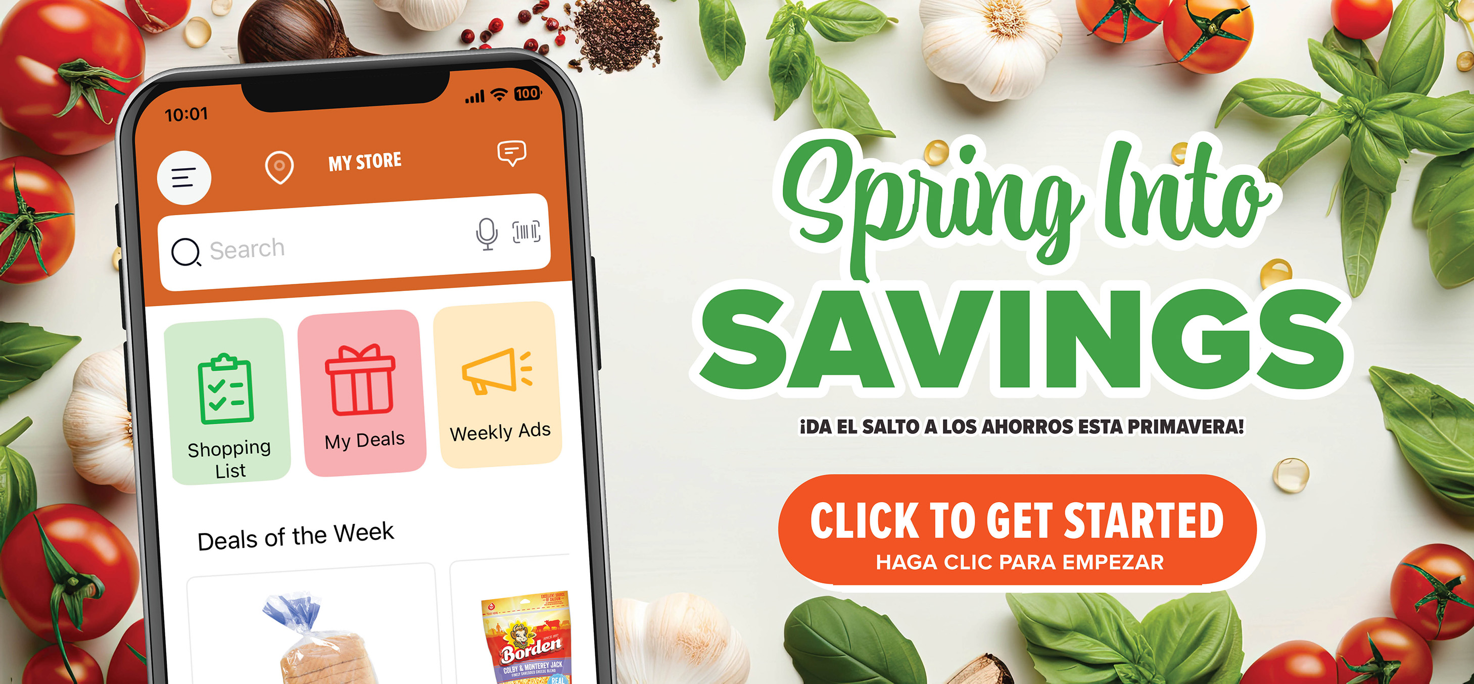 view digital coupons in our app