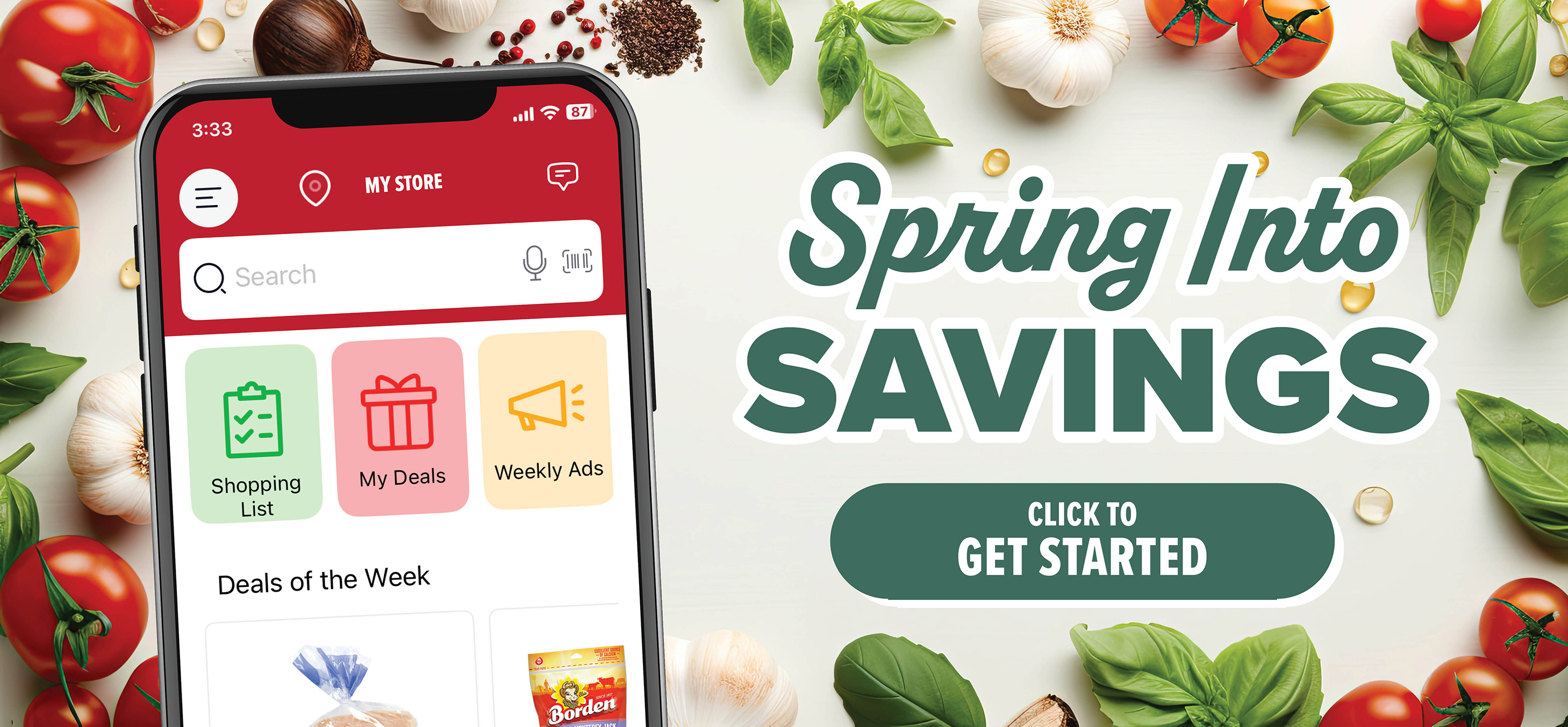 view digital coupons in our app