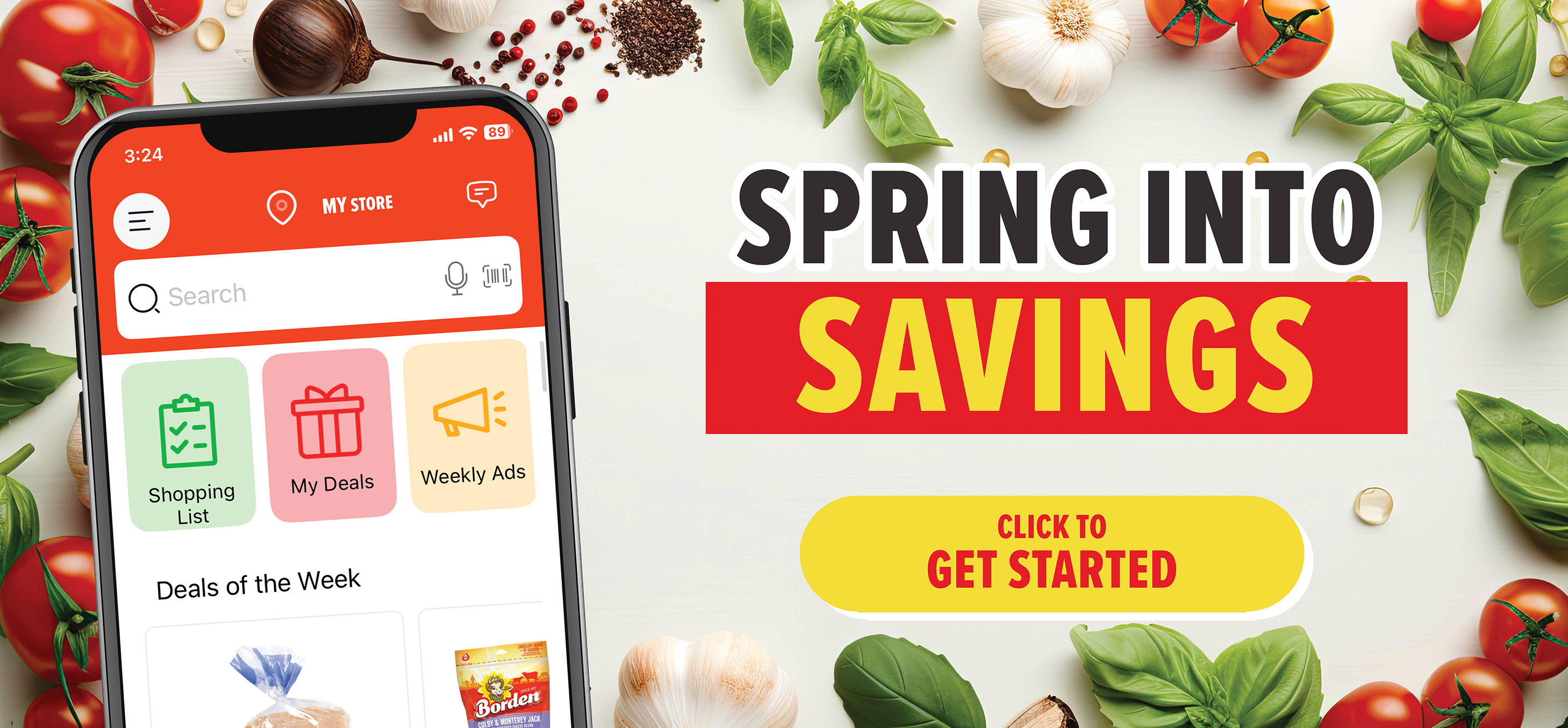 view digital coupons in our app