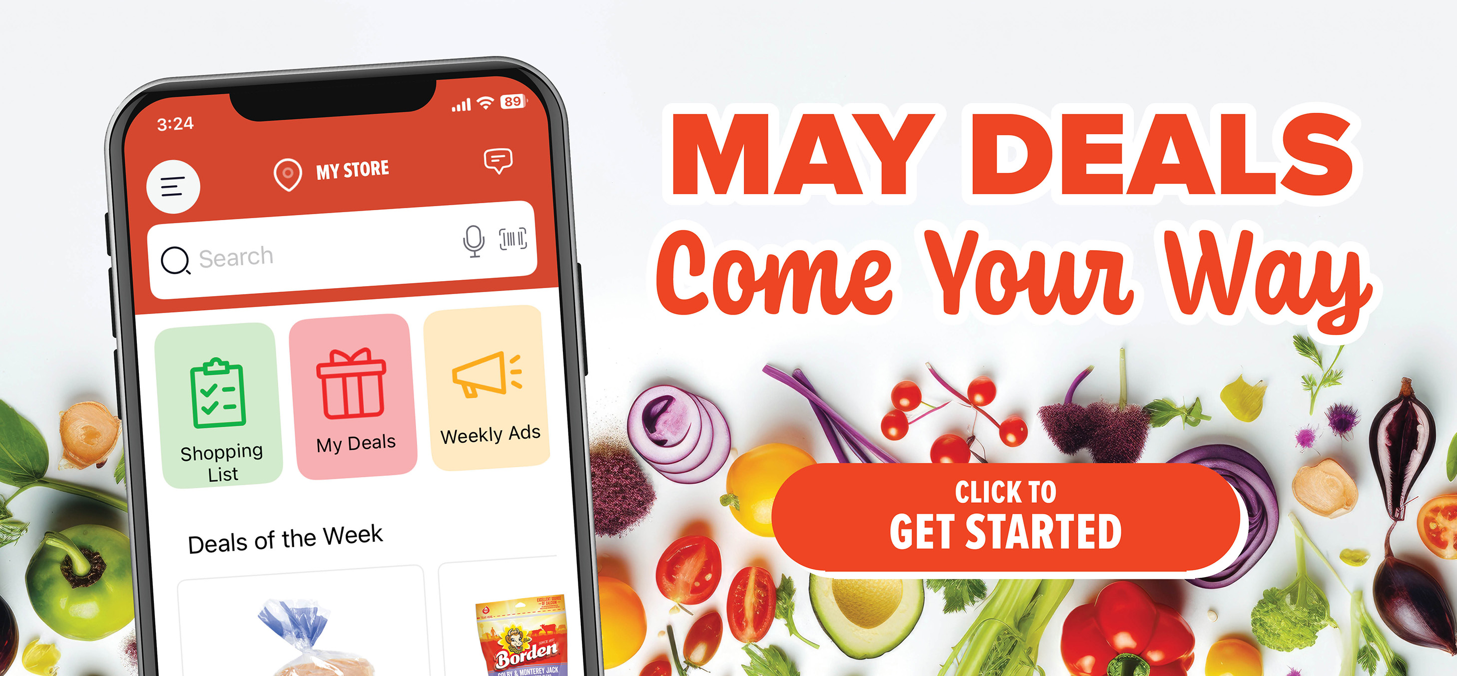 view digital coupons in our app