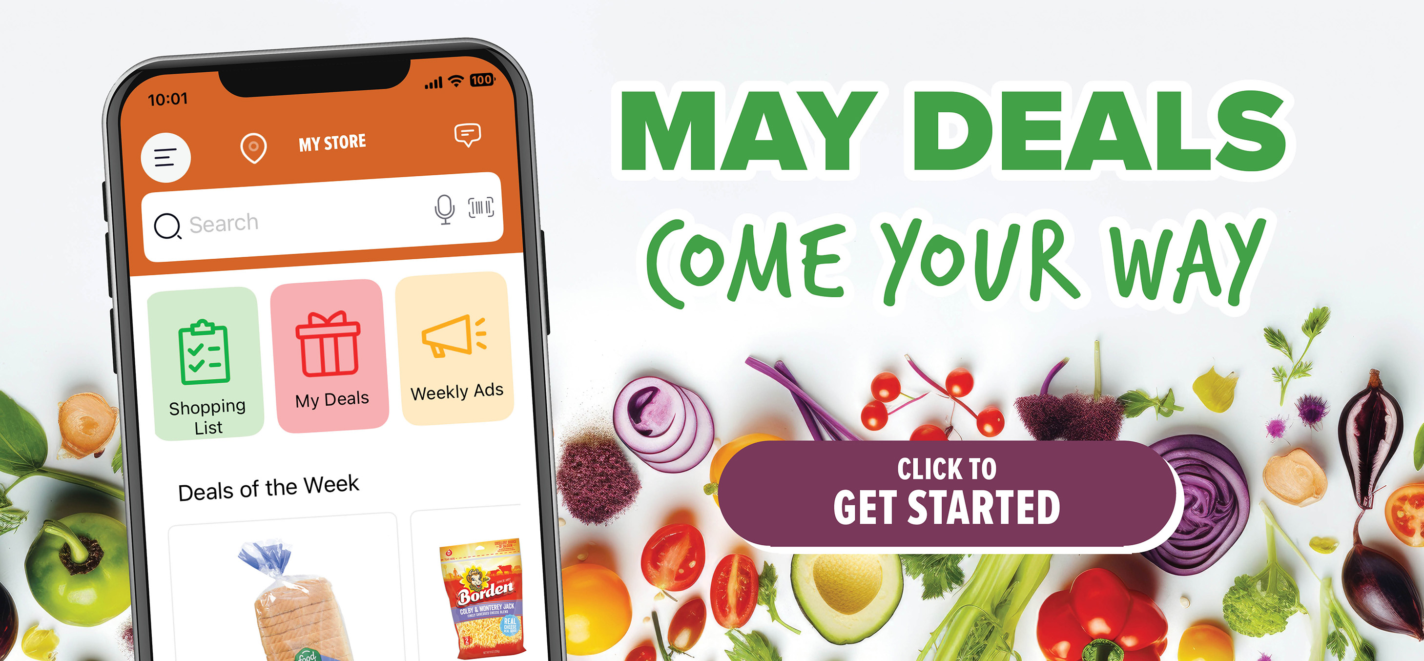 view digital coupons in our app