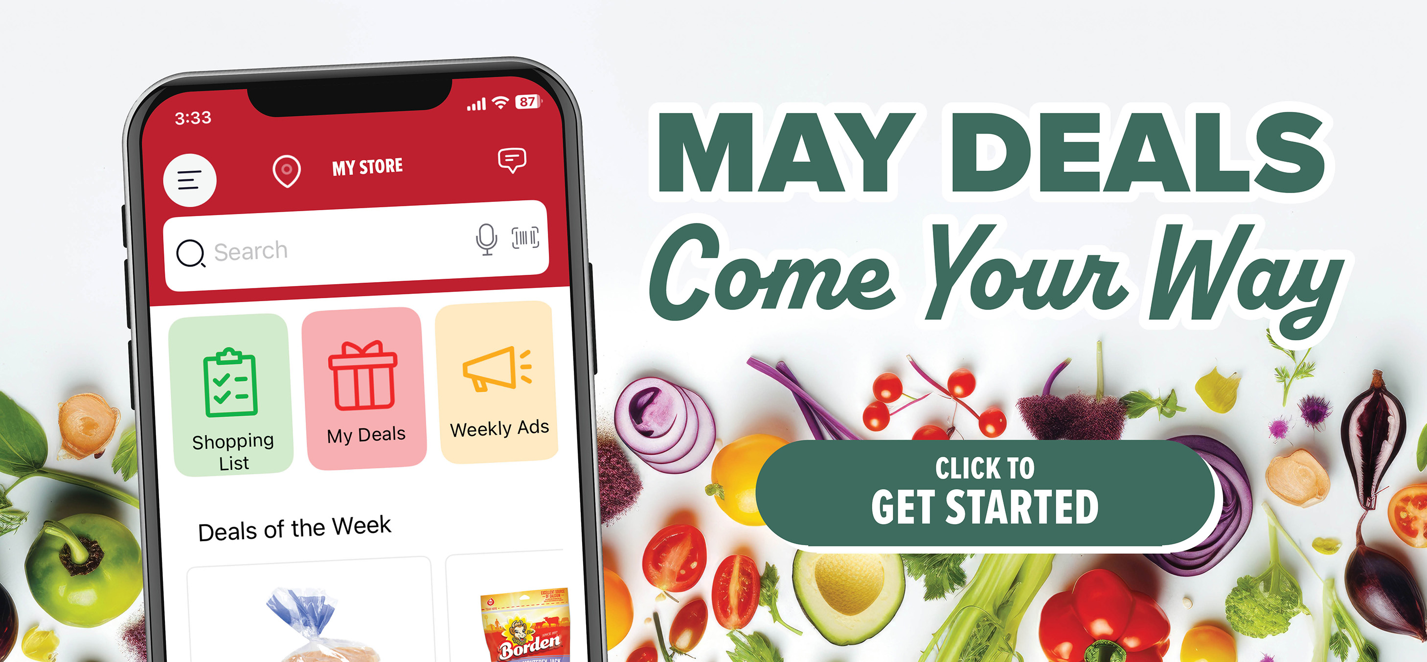 view digital coupons in our app