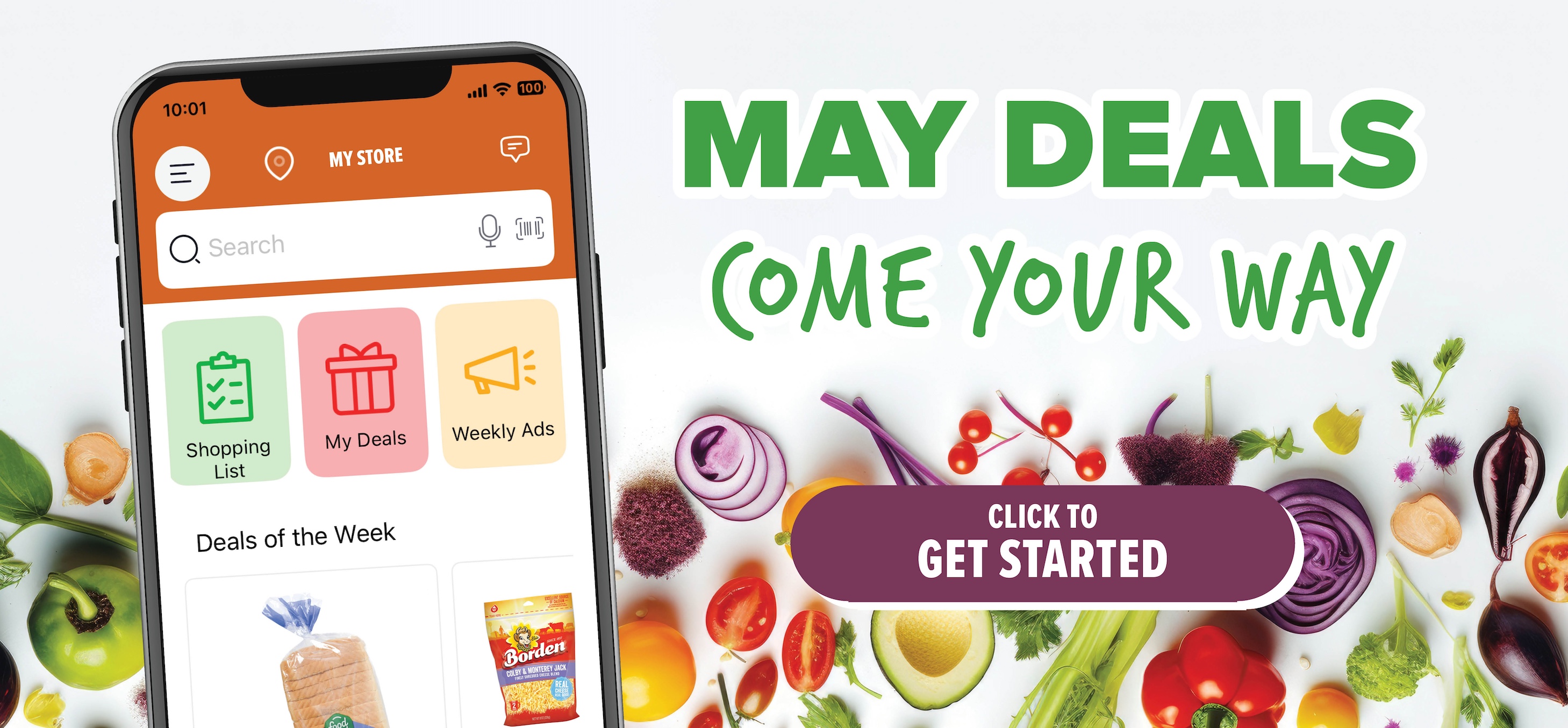 view digital coupons in our app
