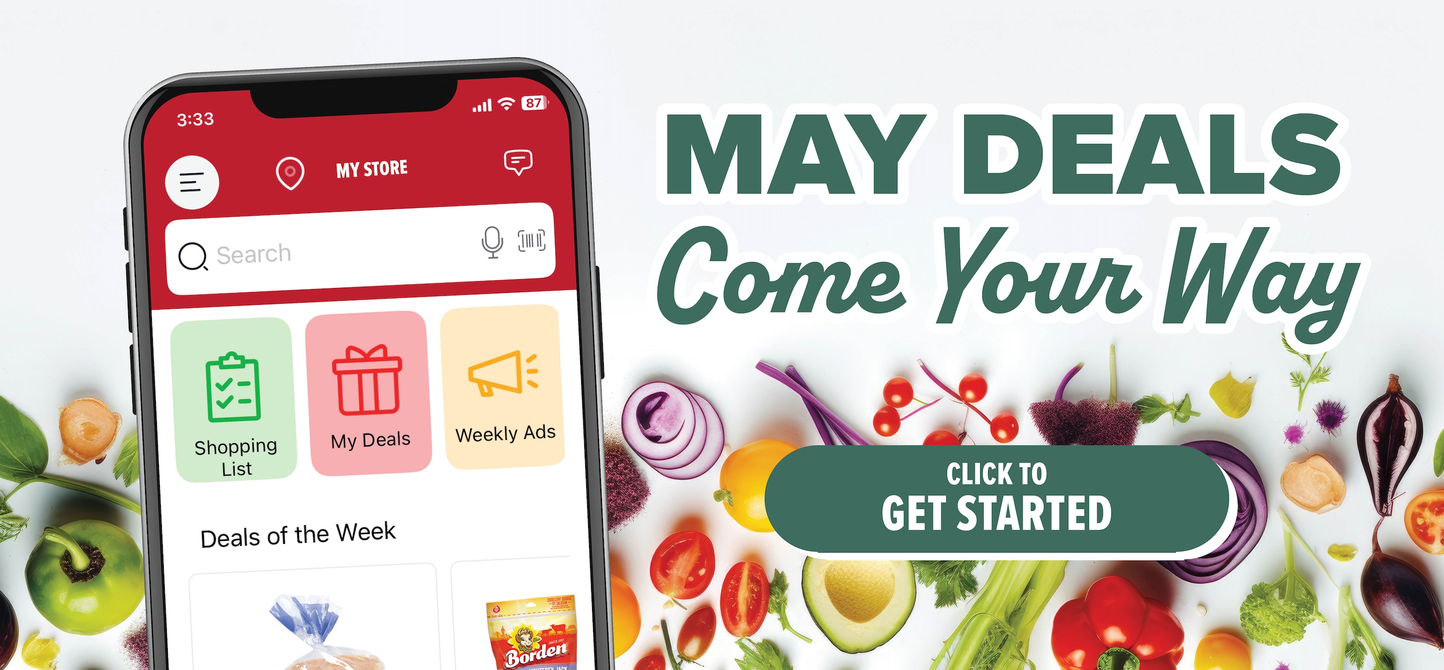 view digital coupons in our app