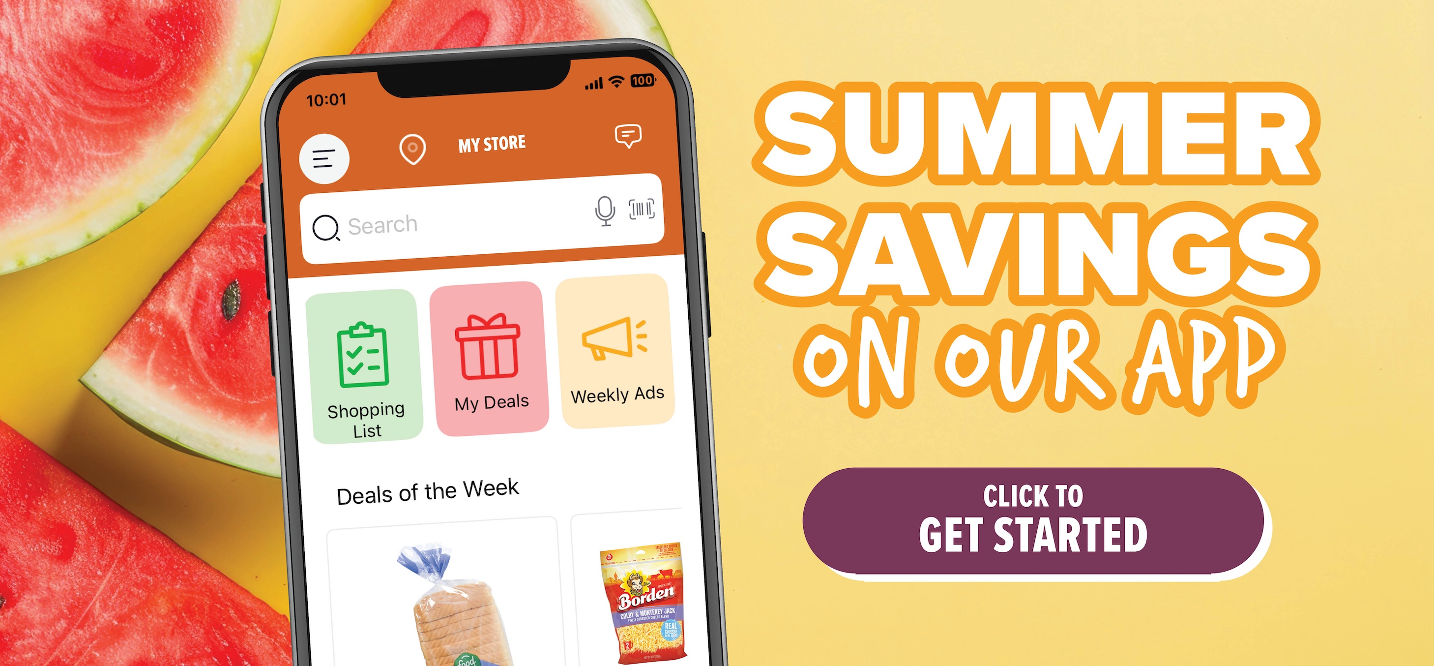 view digital coupons in our app