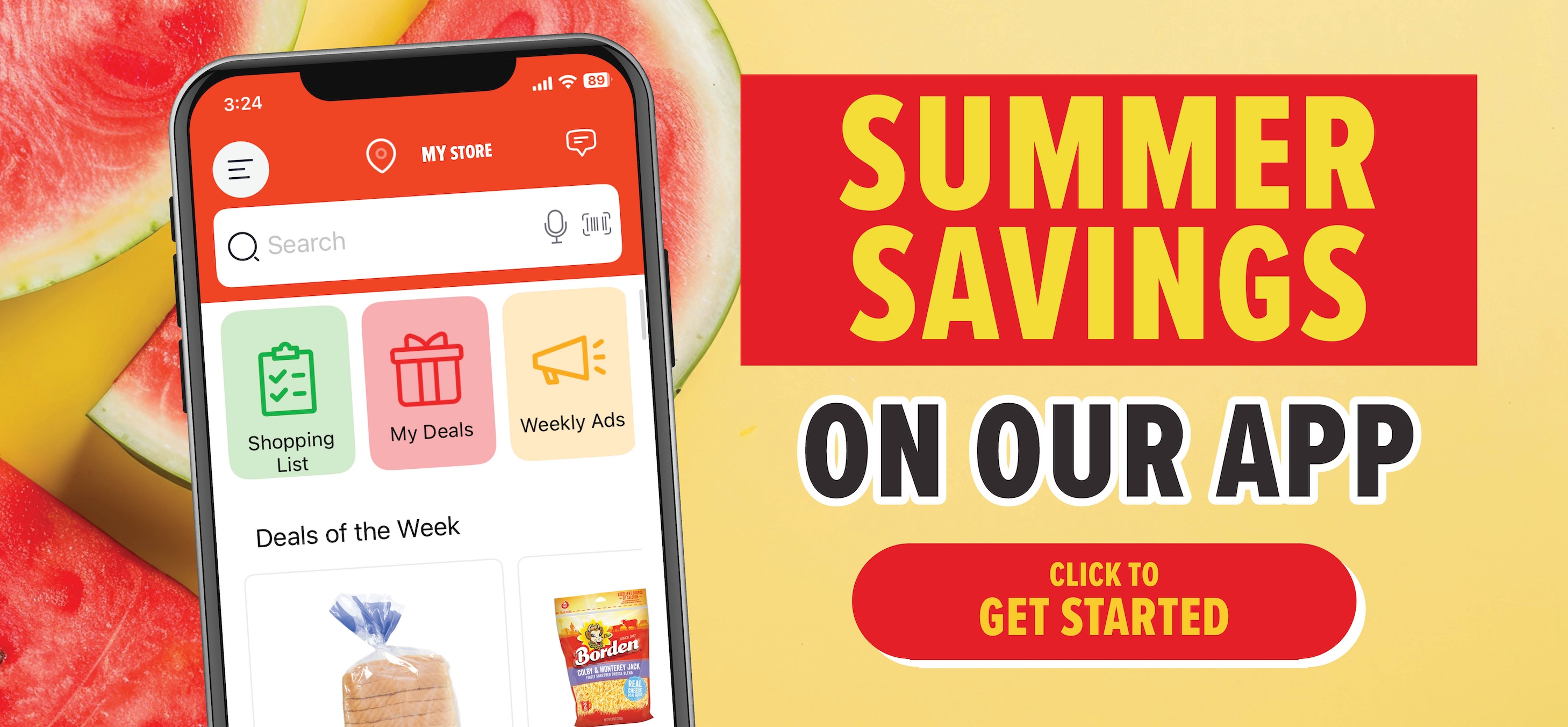 view digital coupons in our app