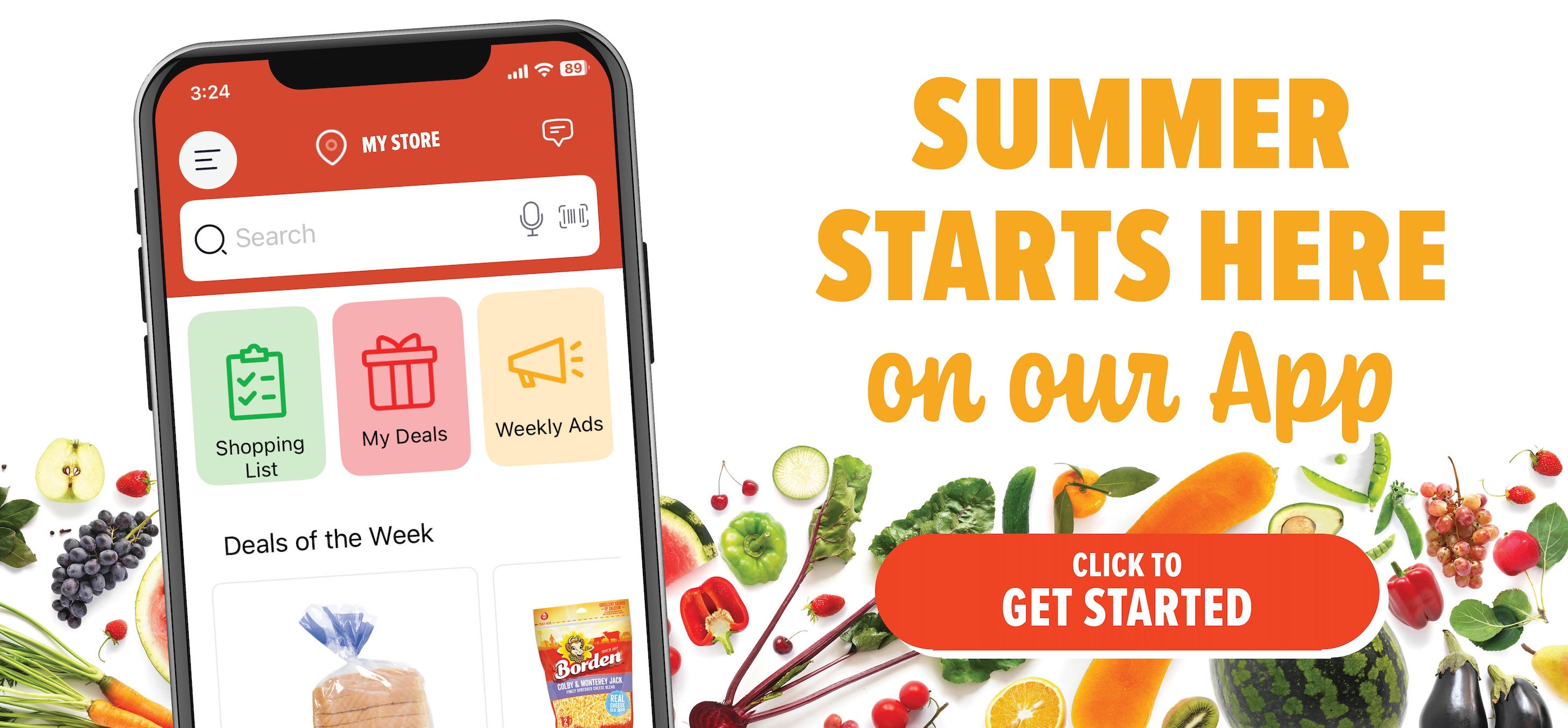 view digital coupons in our app