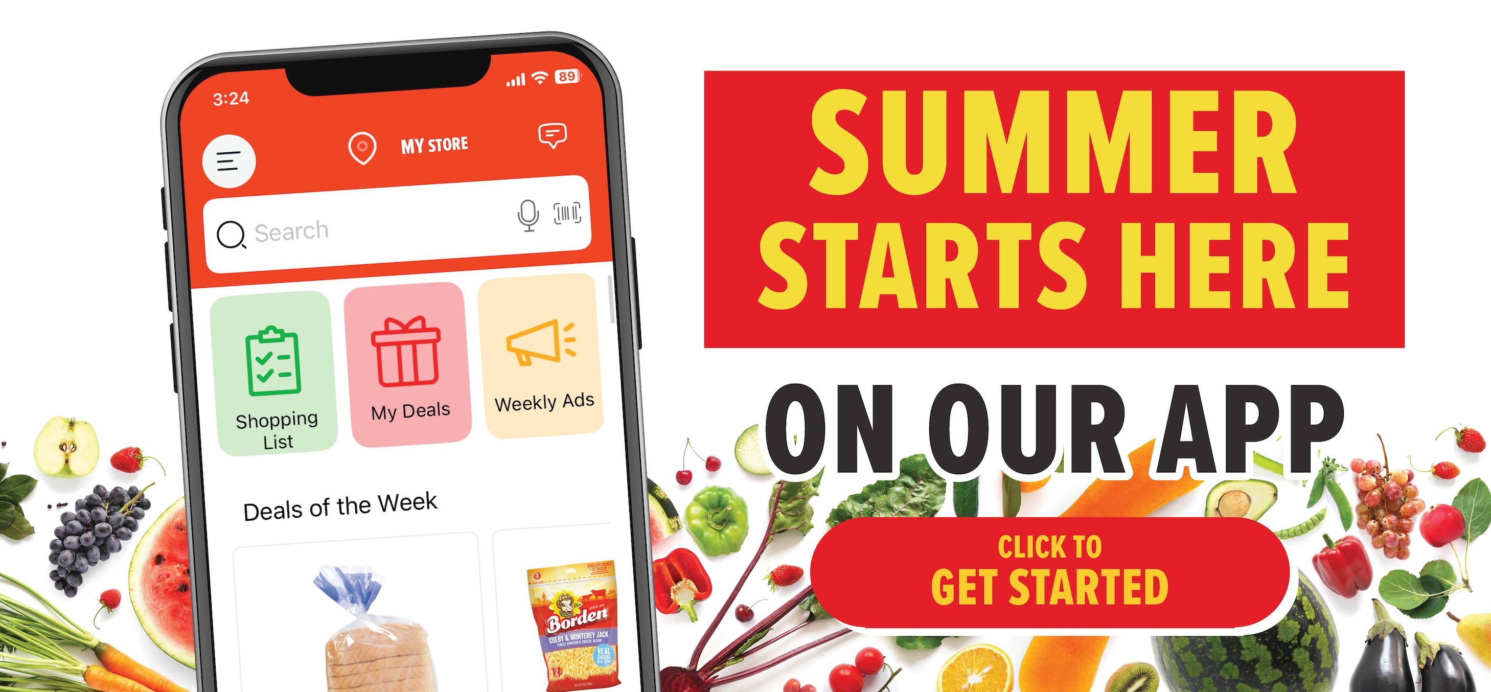 view digital coupons in our app