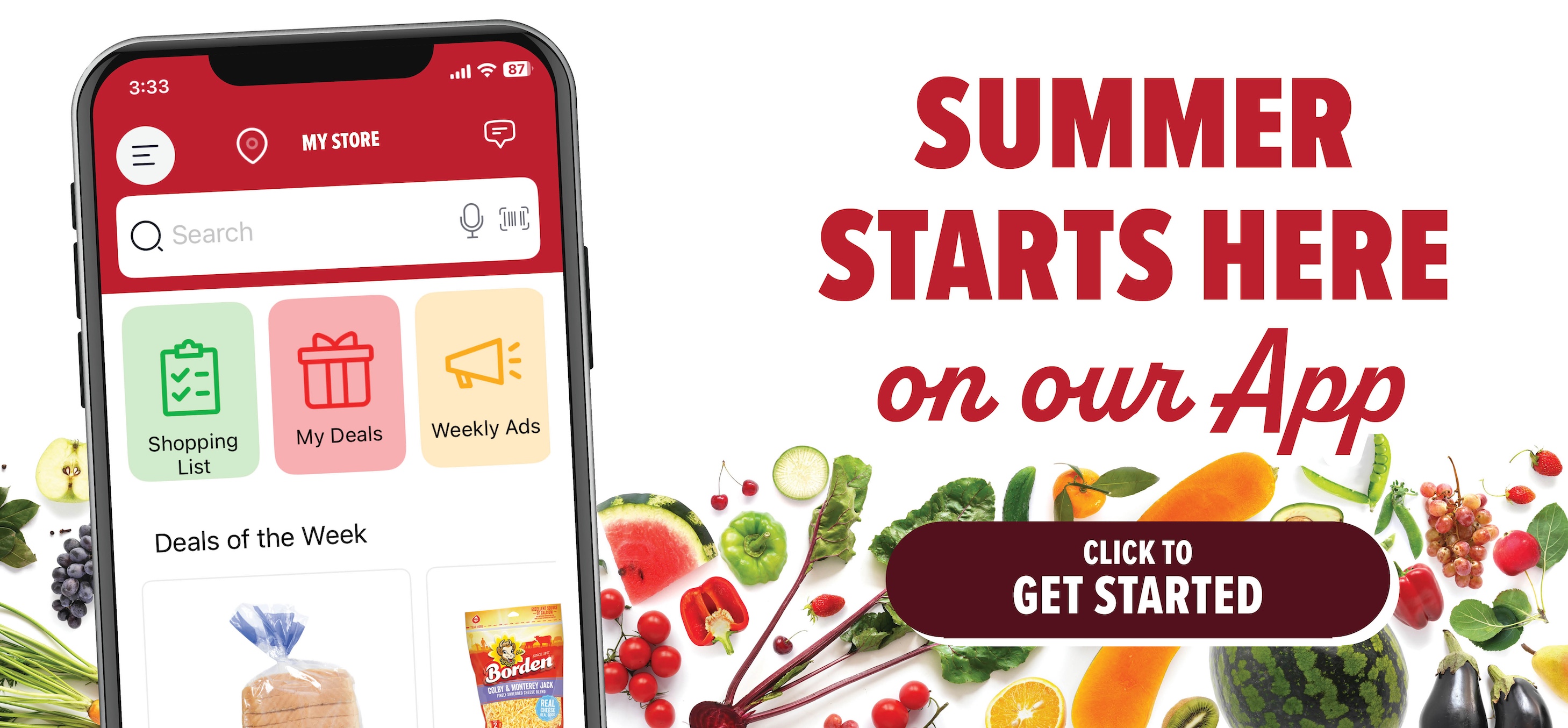 view digital coupons in our app