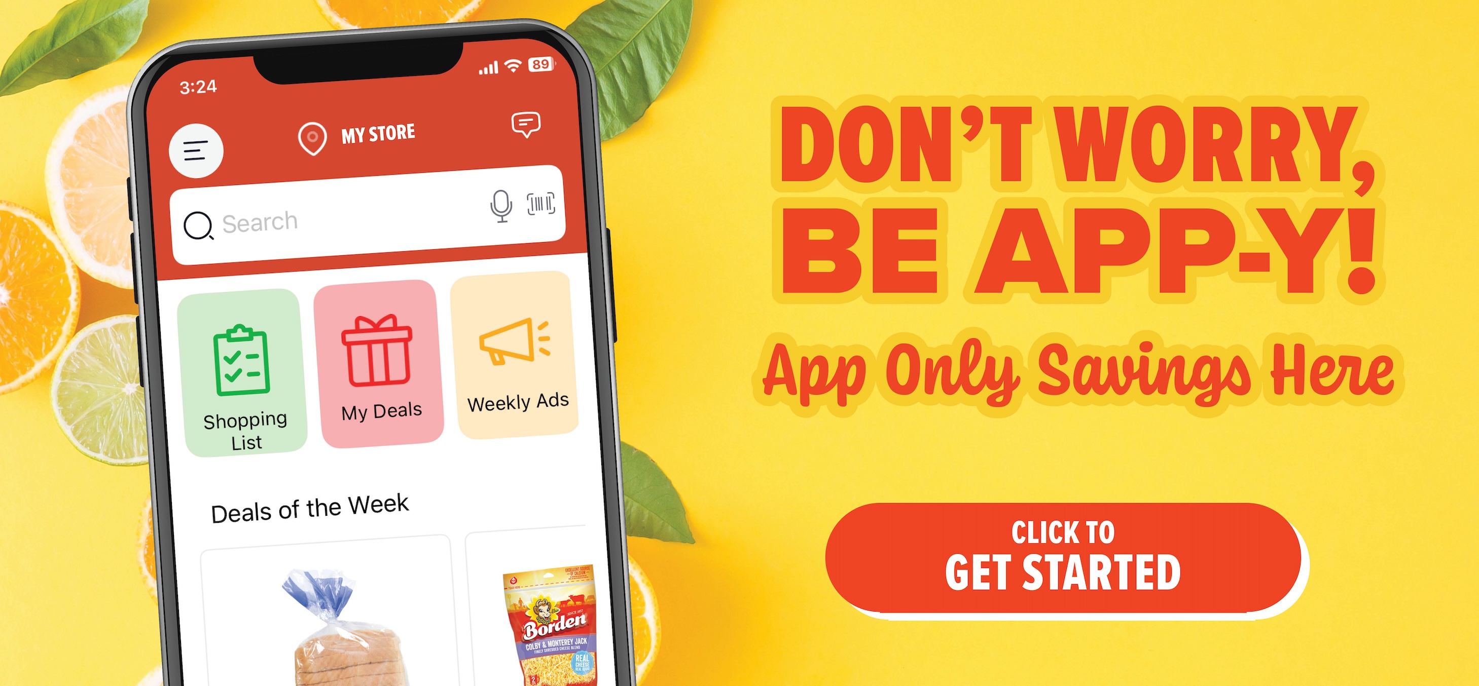 view digital coupons in our app