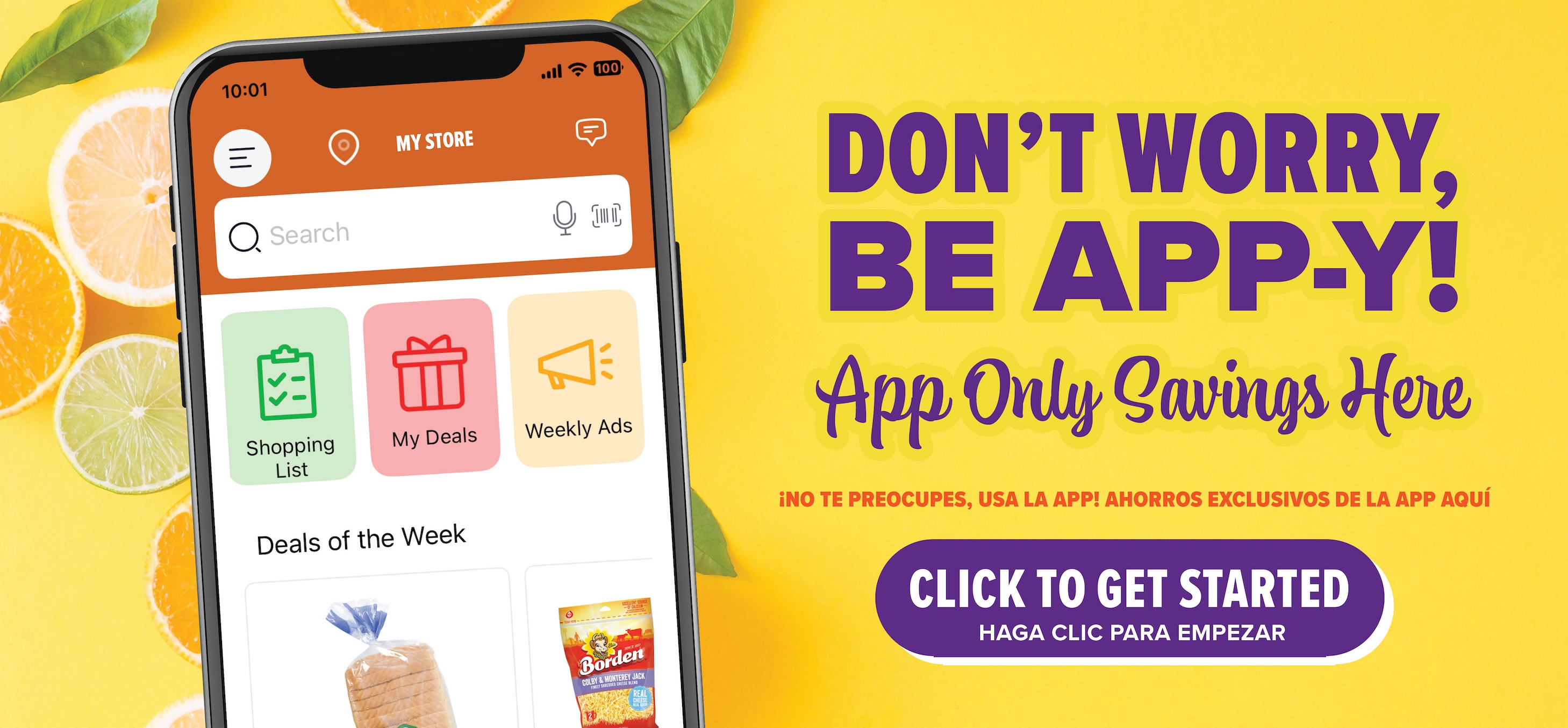 view digital coupons in our app