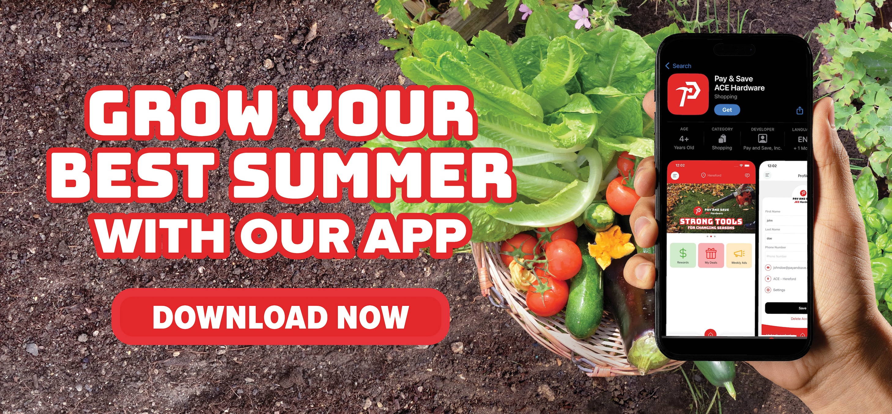 view digital coupons in our app