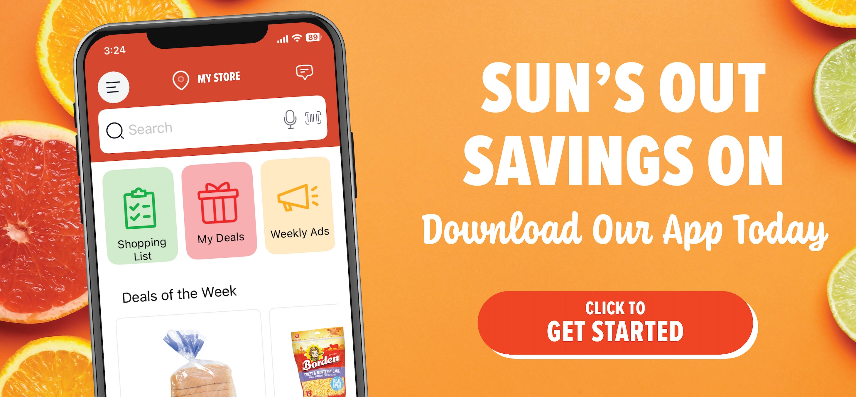 view digital coupons in our app