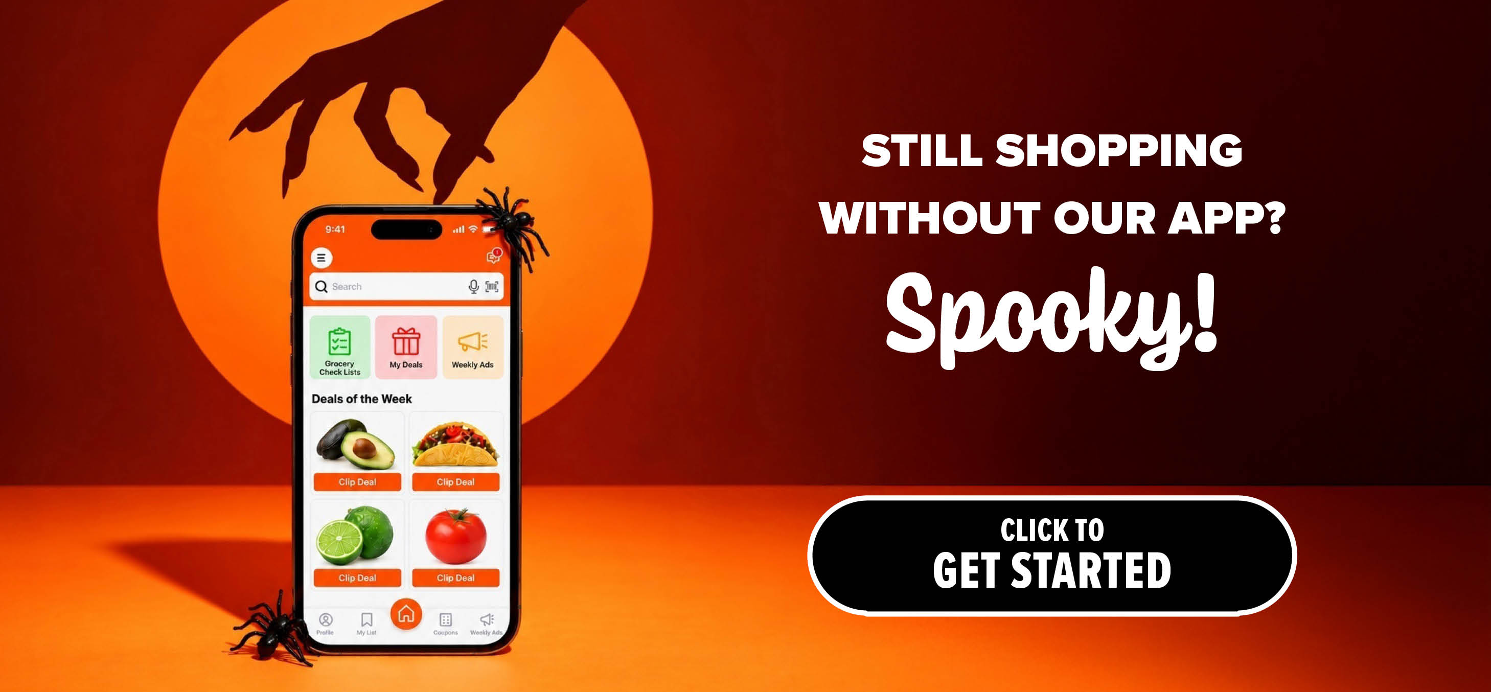 view digital coupons in our app