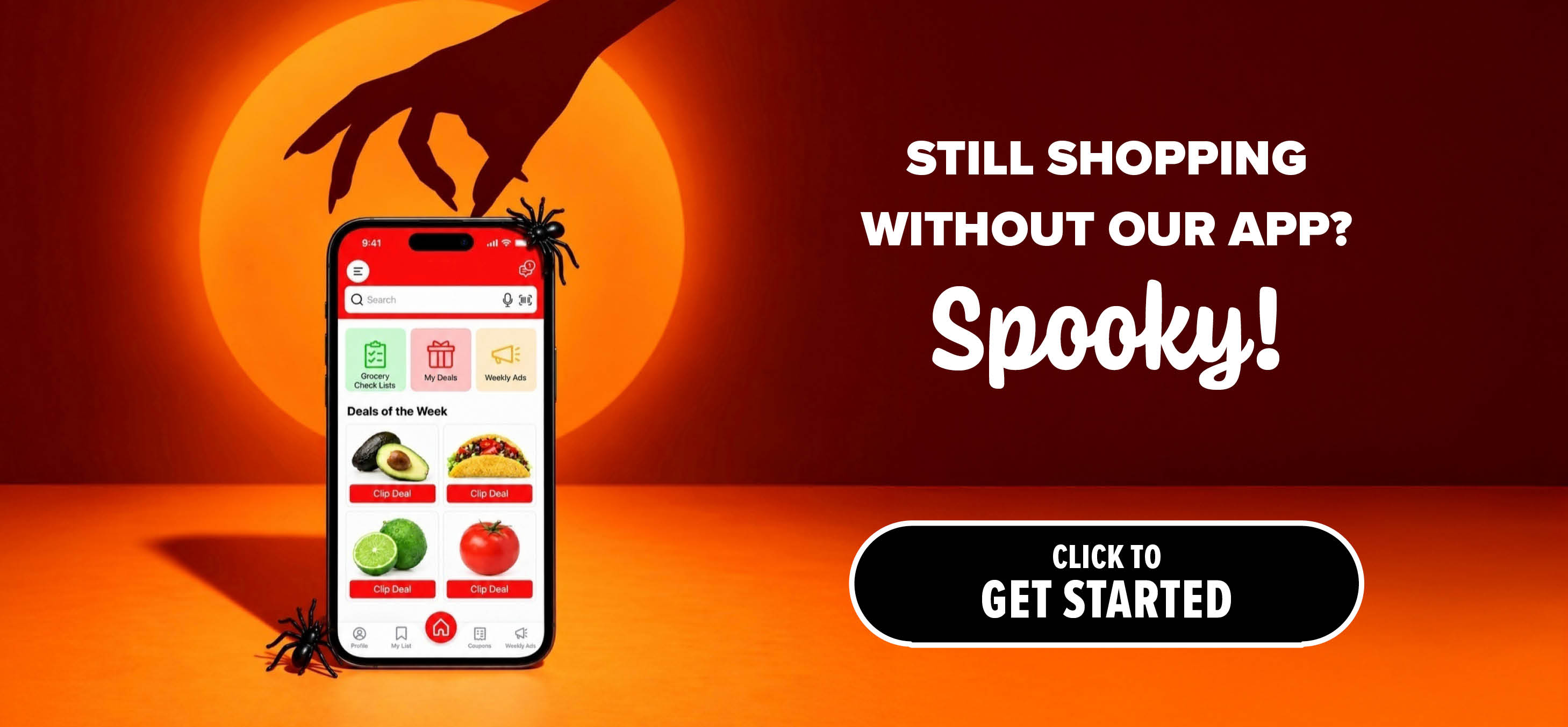 view digital coupons in our app