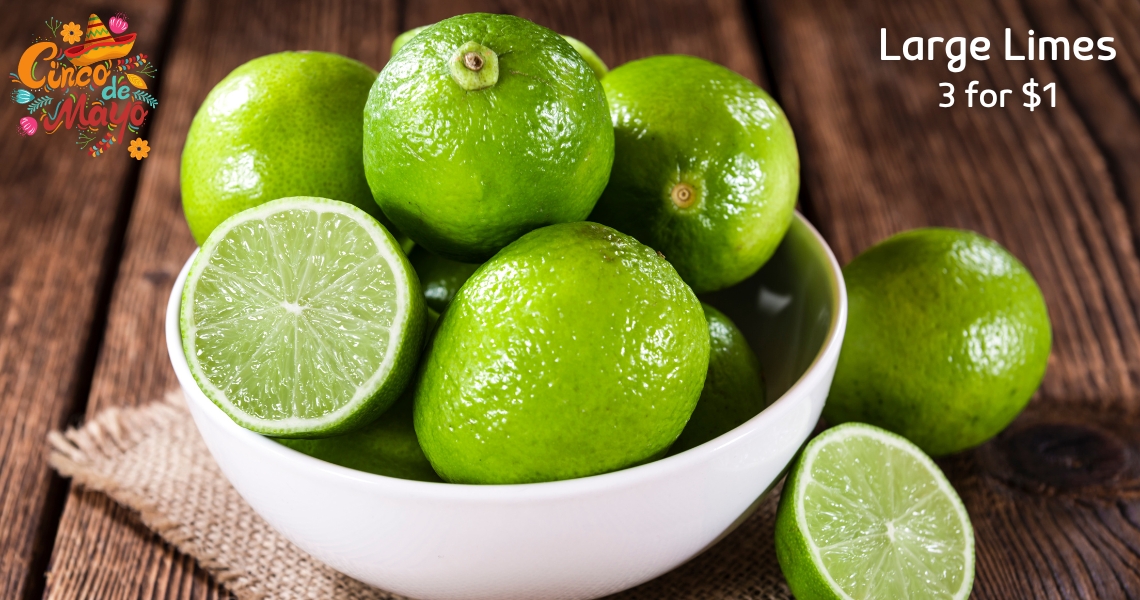 Large Limes 3 for $1