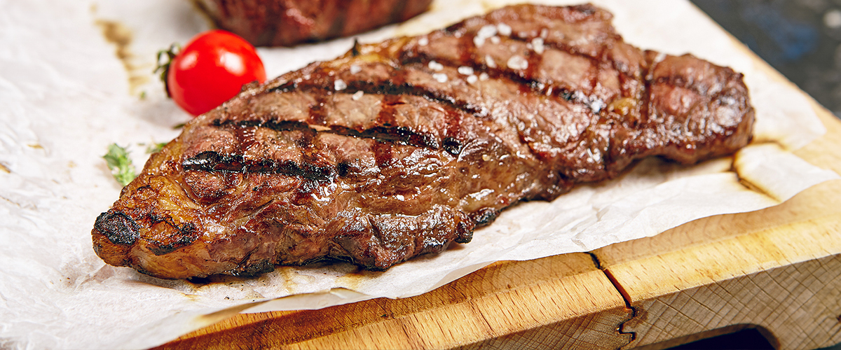 Boneless New York Strip Steaks - $6.99 lb.!