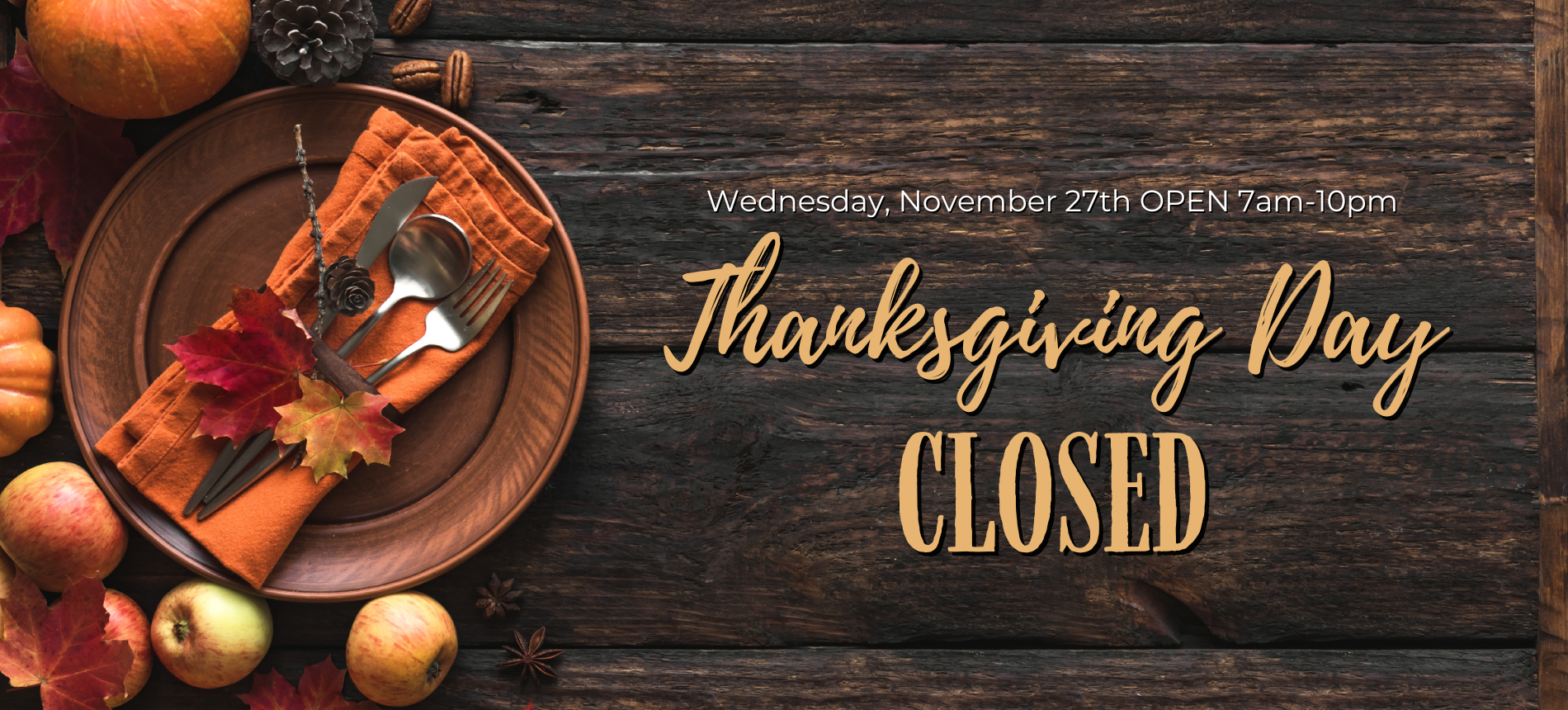 Thanksgiving Store Hours