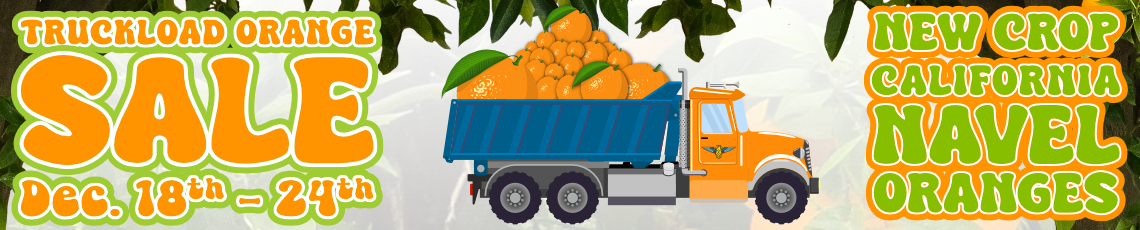 Truckload Orange Sale