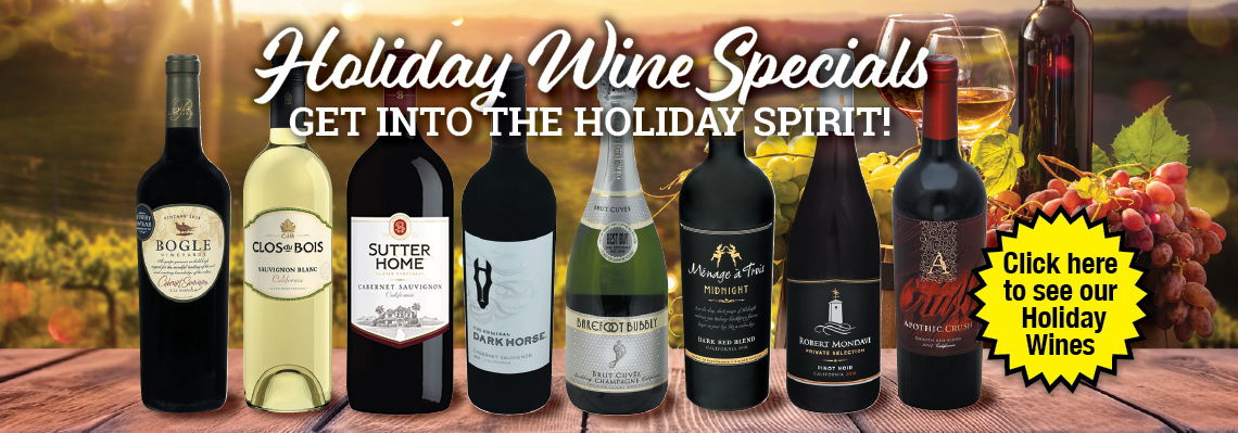 Holiday Wine Specials