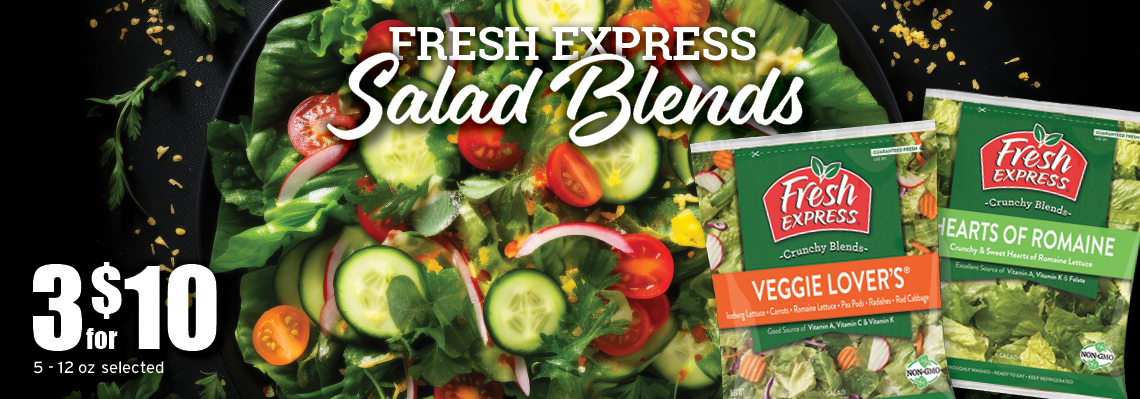 FRESH EXPRESS SALADS