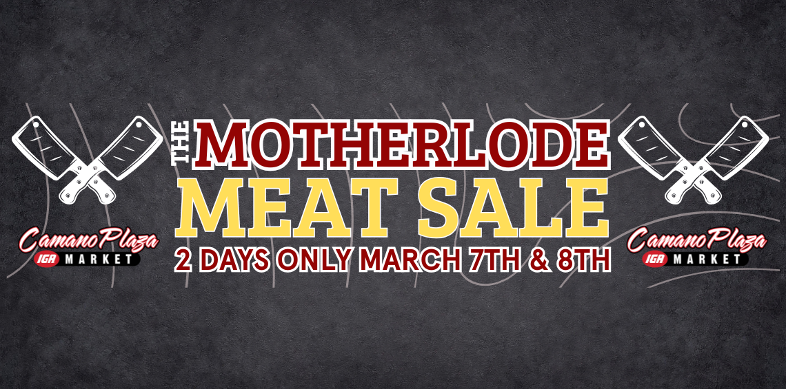 Motherlode Meat Sale