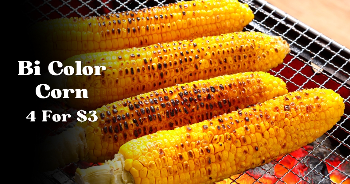Bi Color Corn 4 For $3