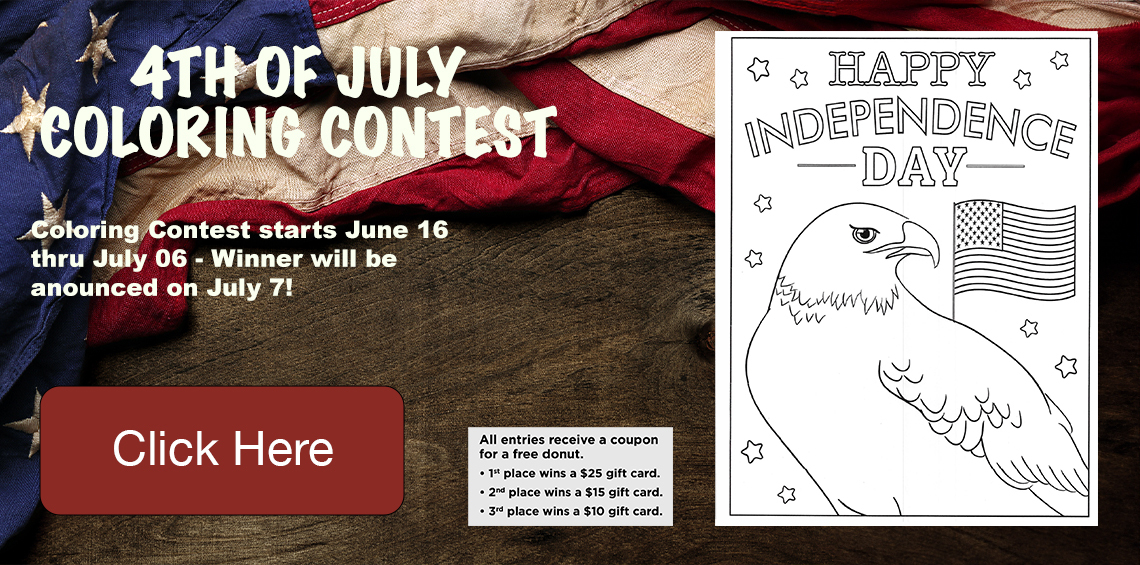 4th of July Coloring Contest