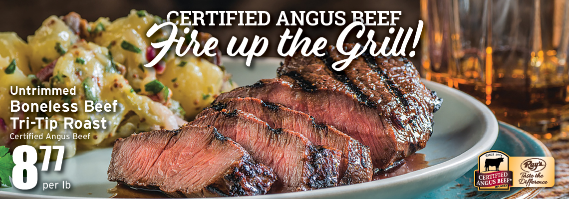 CAB BONELESS BEEF TRI TIP ROAST -FIRE UP THE GRILL