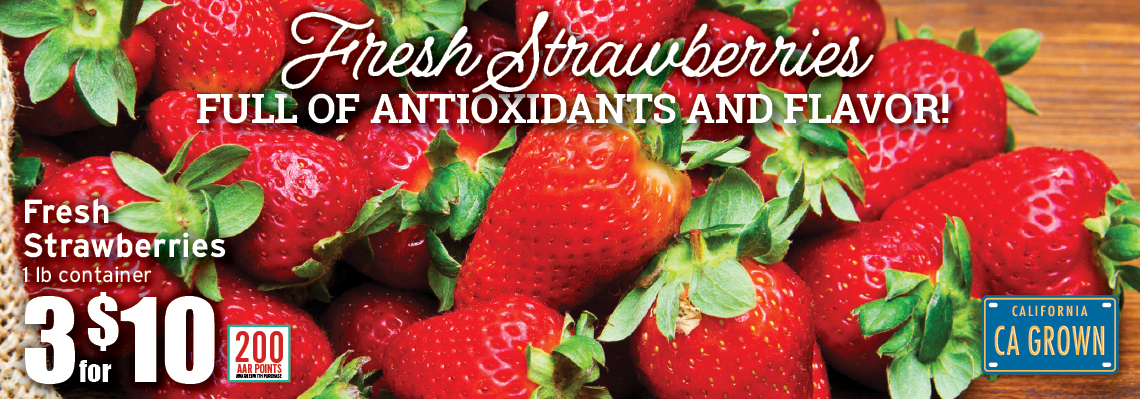 Strawberries 3/$10