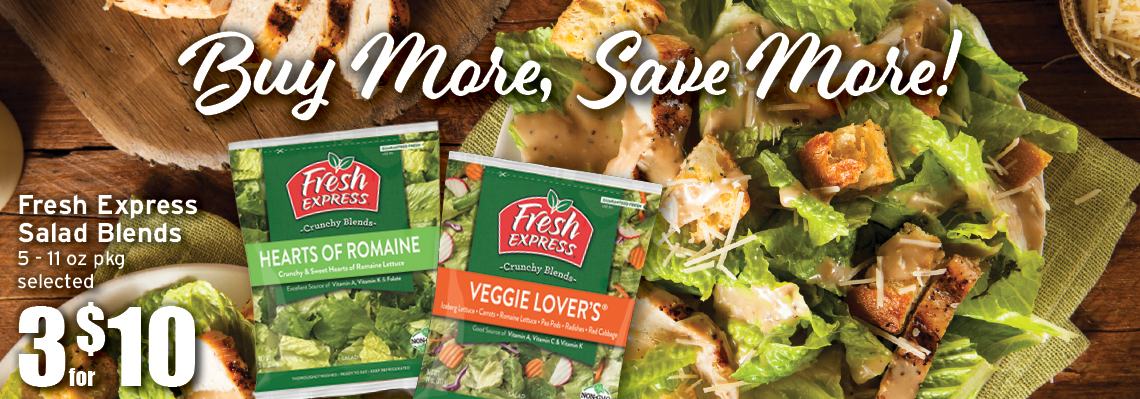 Buy more, Save more!
