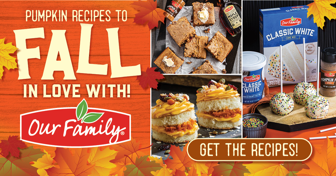 Link to Our Family Website (external) fall recipes