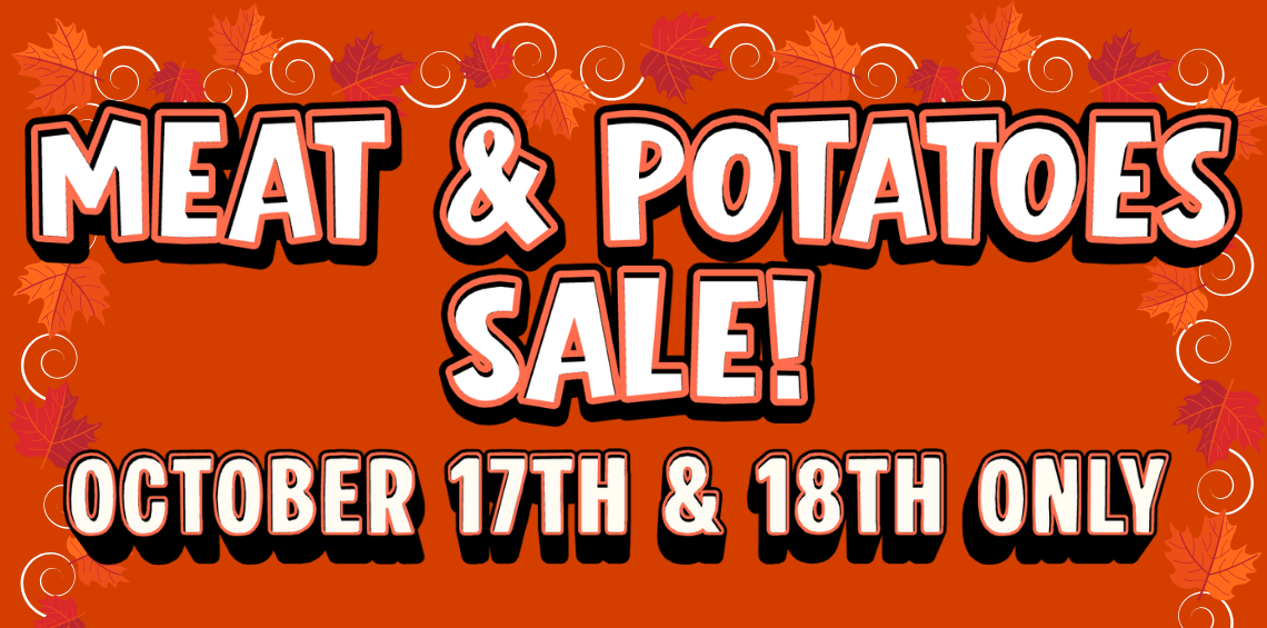 Meat Potatoes Sale