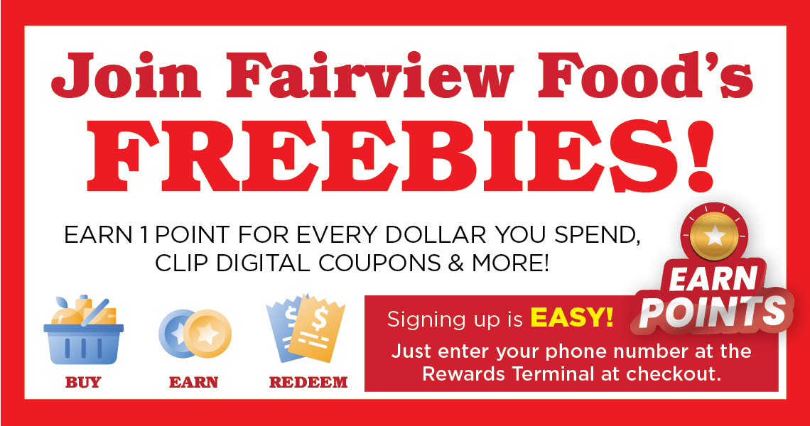Fairview Food Freebies
