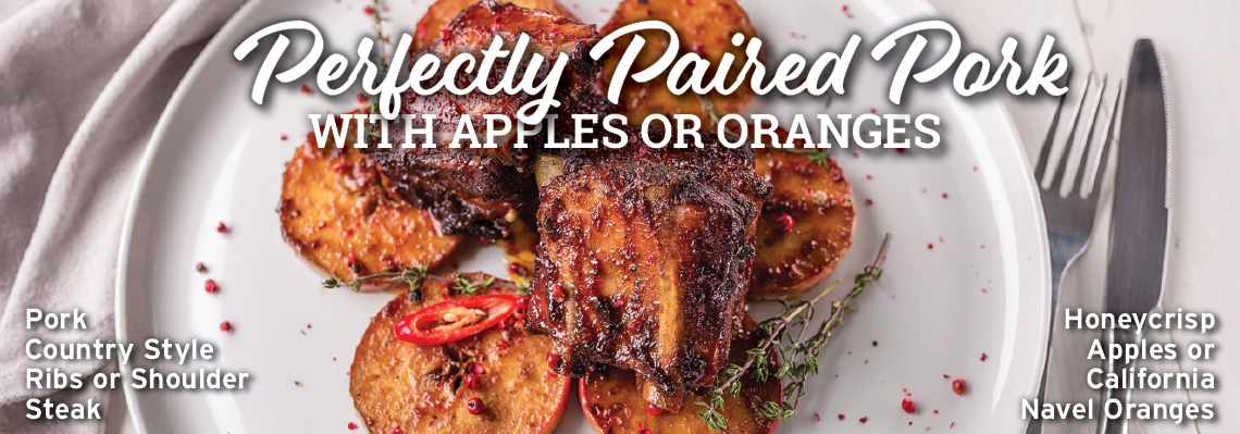 perfectly paired pork