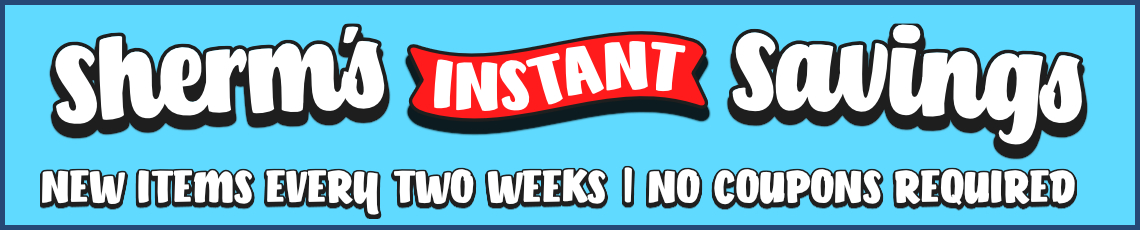 Sherm's Instant Savings