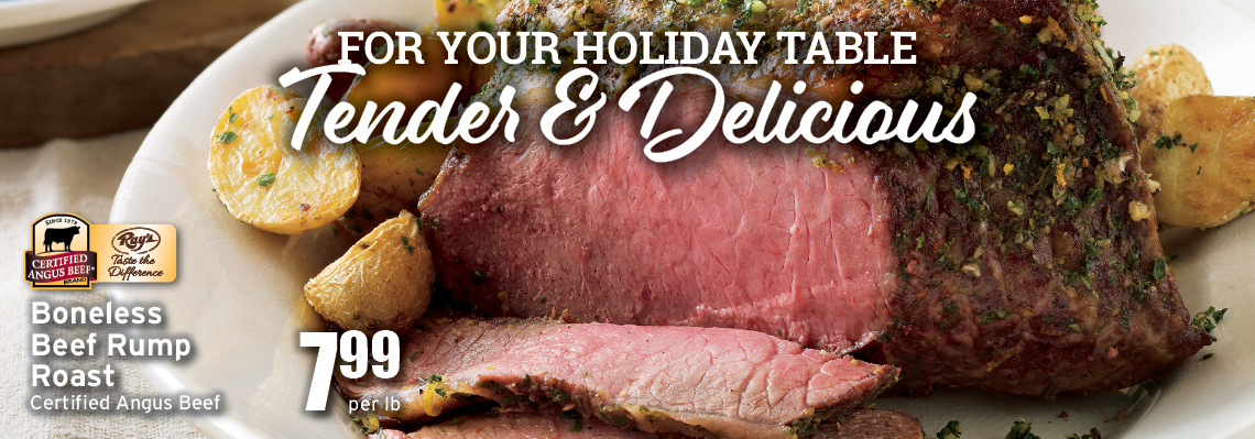 FOR YOUR HOLIDAY TABLE, ONLY THE BEST! 