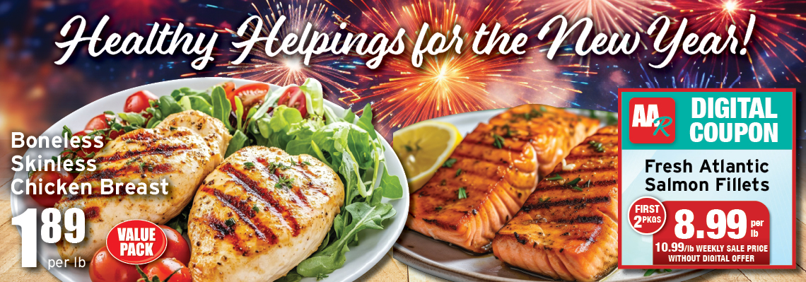 Healthy Helpings for the New Year!