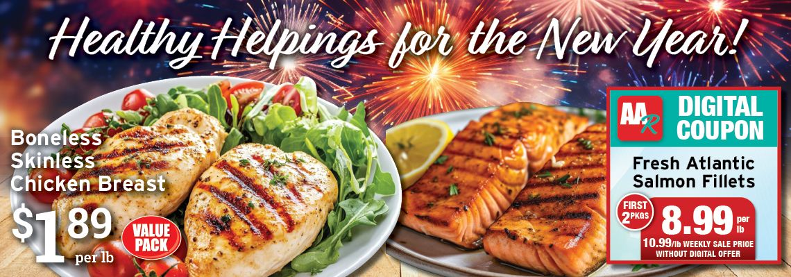 Healthy Helpings for the New Year!