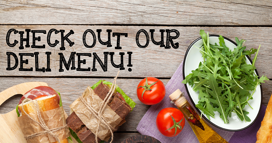 Deli Menu