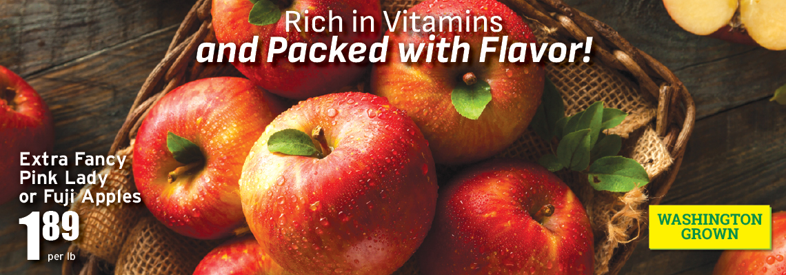 RICH IN VITAMINS AND PACKED WITH FLAVOR!