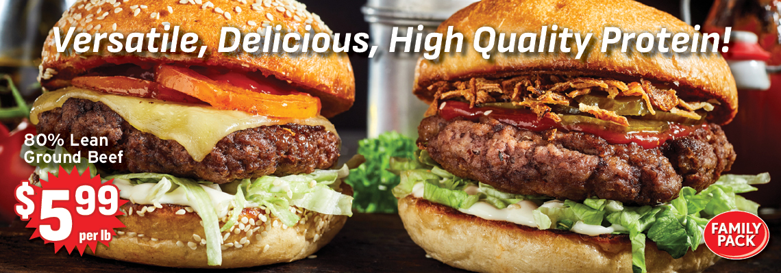 VERSATILE, DELICIOUS, HIGH QUALITY PROTEIN!