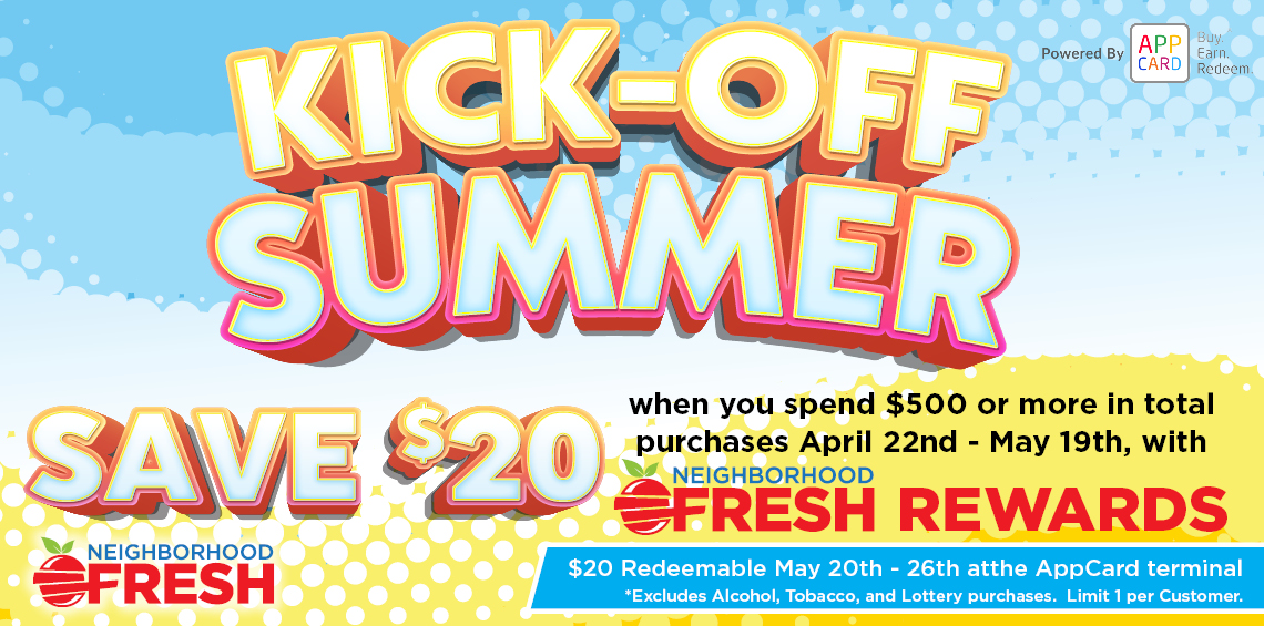 Summer Rewards Kick Off