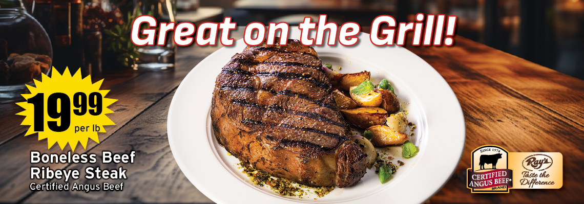 Ribeye Steaks Great on the Grill