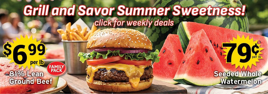 Burgers and Melons