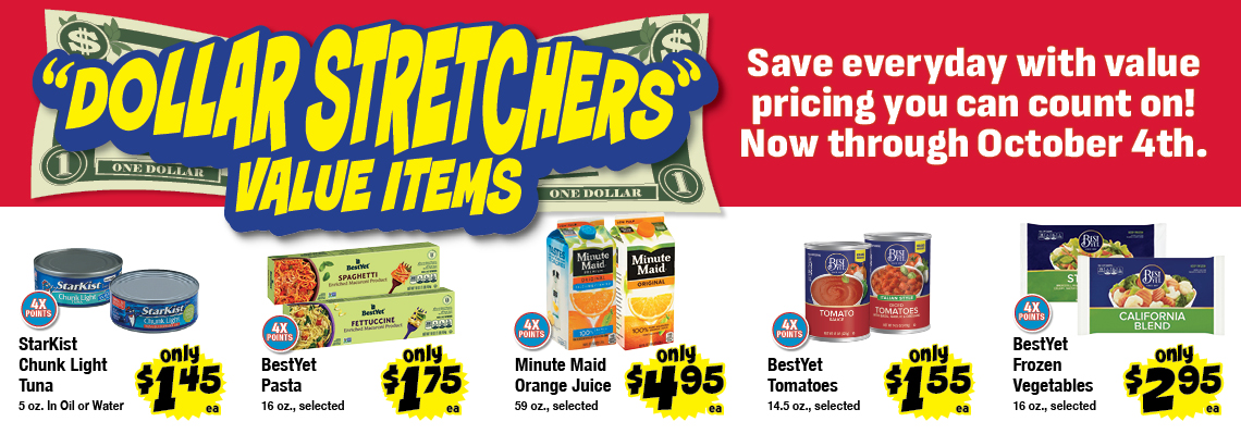 Dollar Stretchers